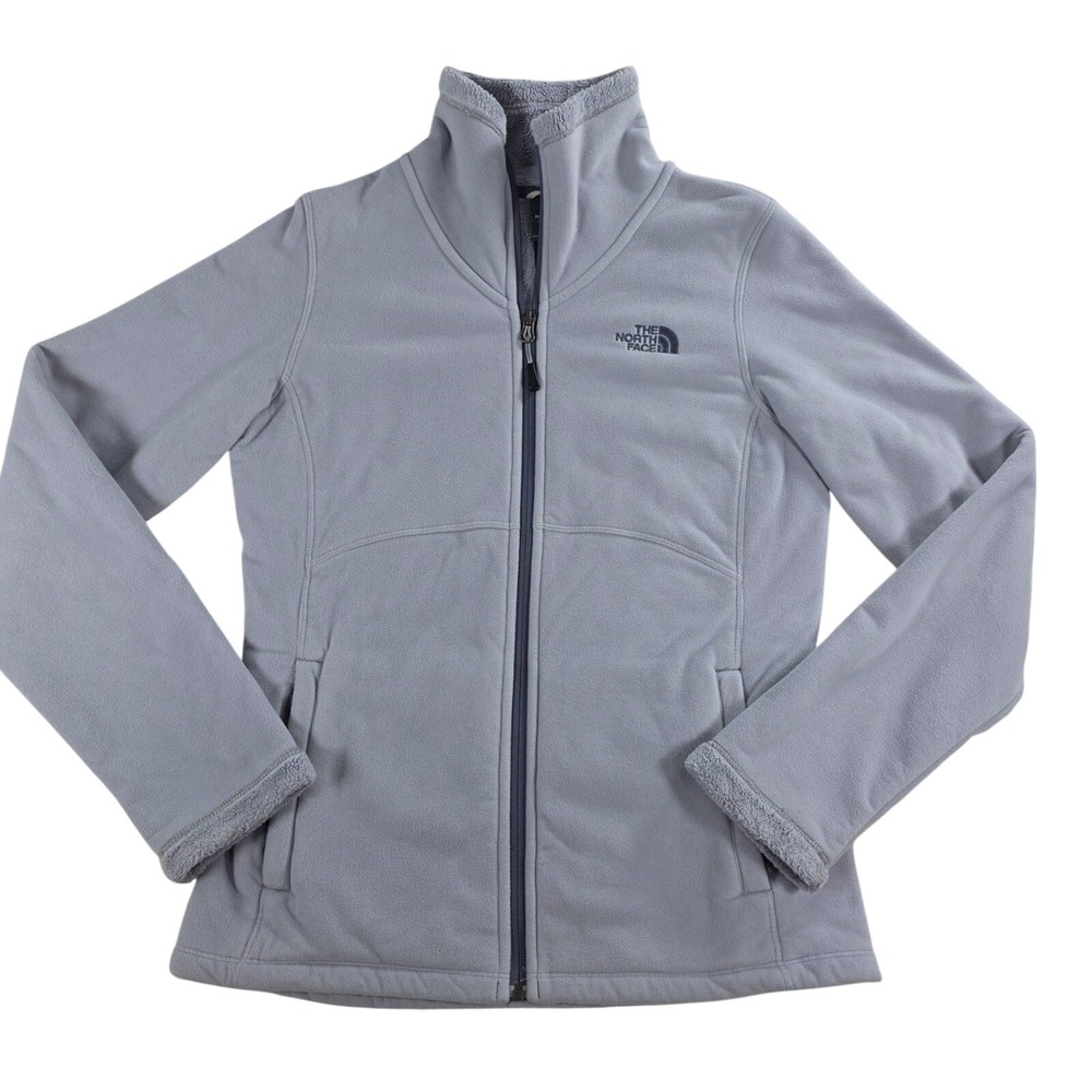 The North Face Morning Glory Womens Small Lavender Full Zip Fleece Jacket M